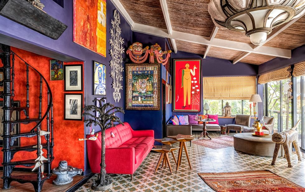Colorful Indian Homes  Indian interior design Indian home interior Indian  living room design