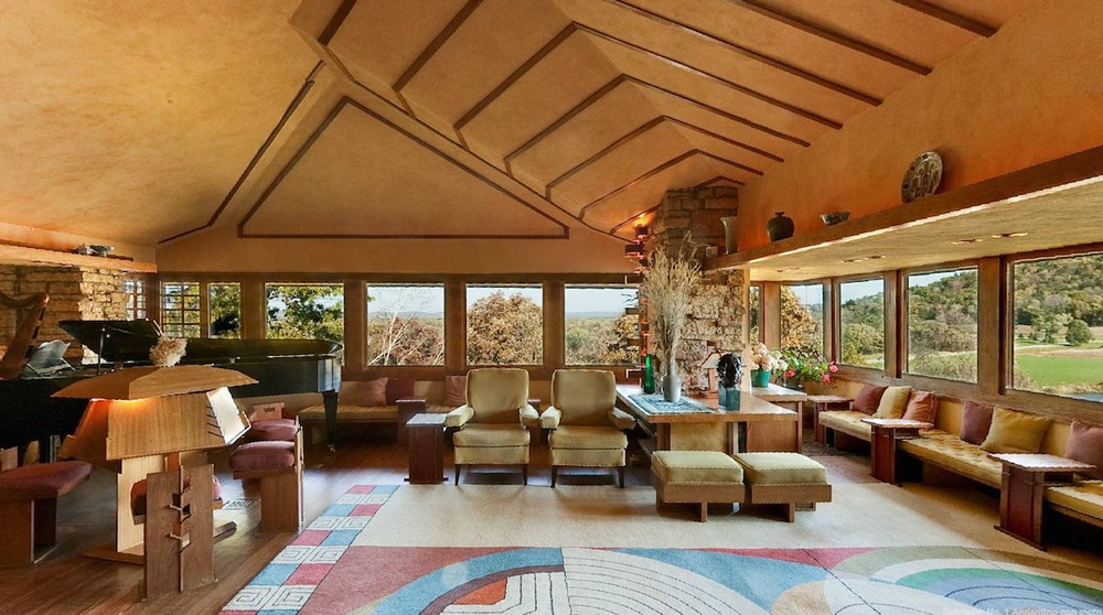 Enjoy Frank Lloyd Wright's Interior Architecture in Neat Virtual Tours 6