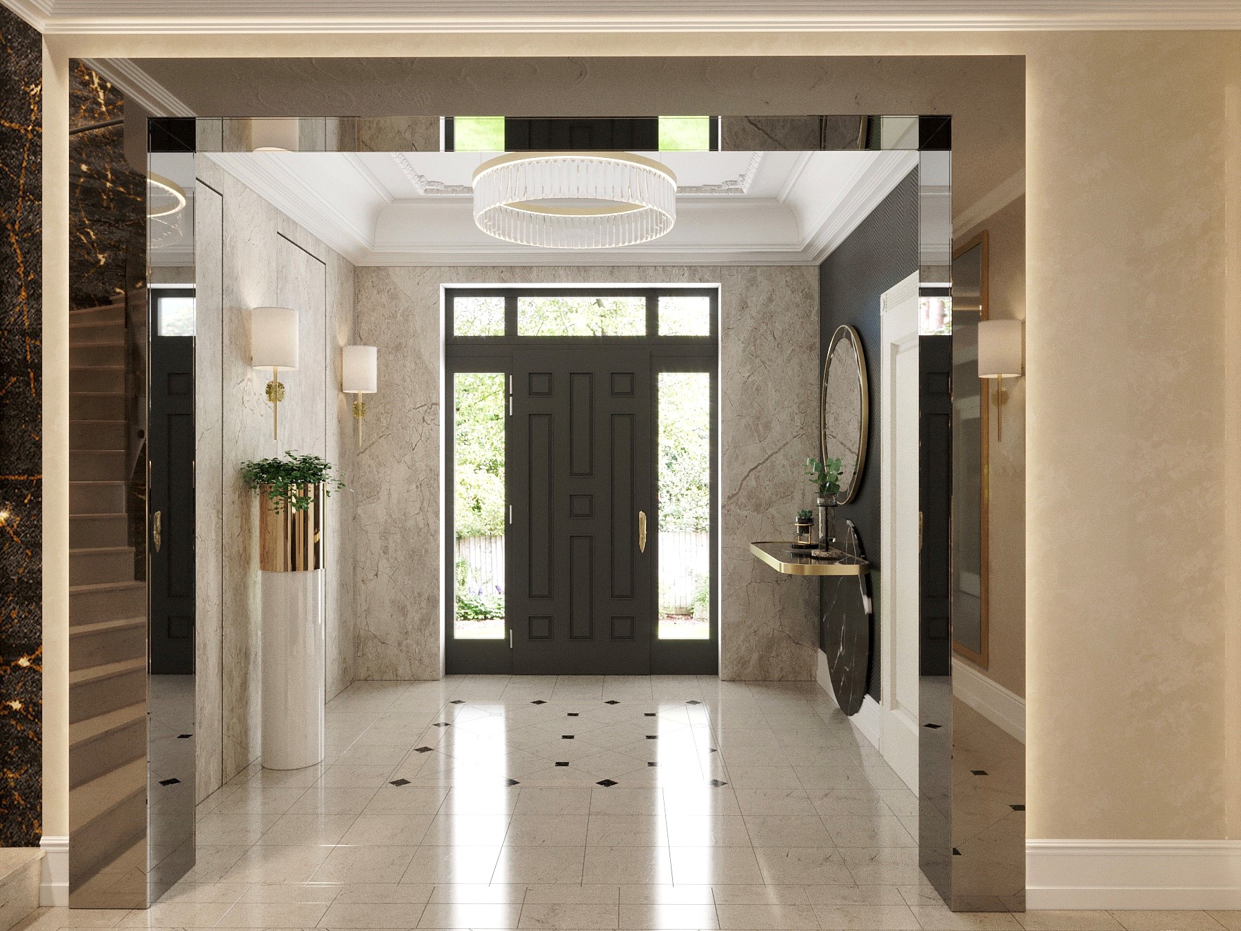 Contemplate a Series of Entryway Decor Ideas for a Bold Aesthetic 8