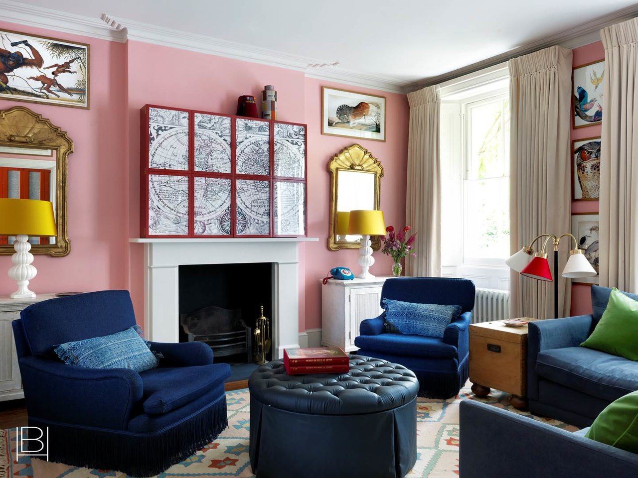 Discover These Inspiring Interior Design Projects by Beata Heuman West London housetown