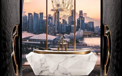 Diamond Bathtub by Maison Valentina