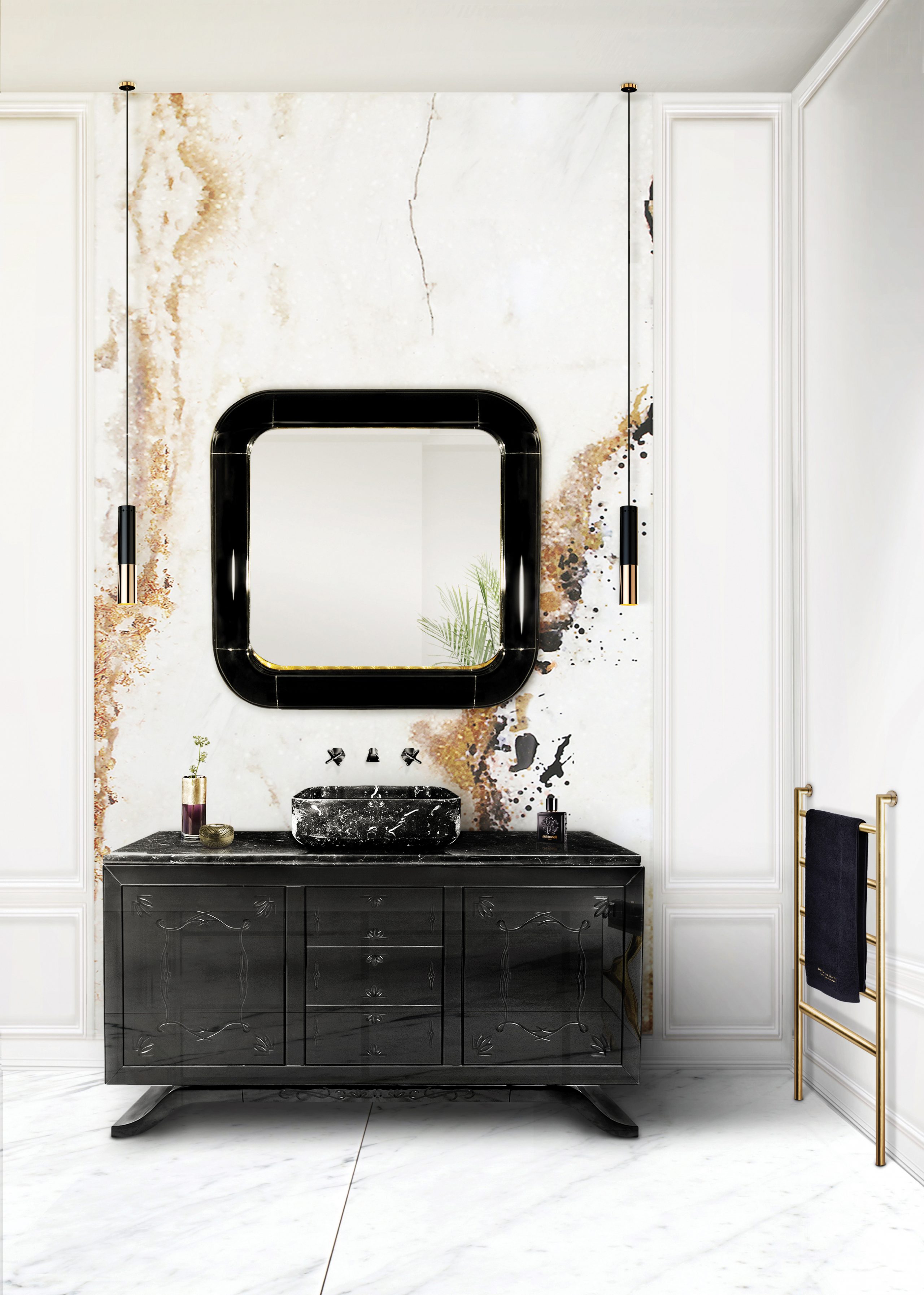 Be Dazzling By The Most Elegant Ambiances Bathroom Interior Decor