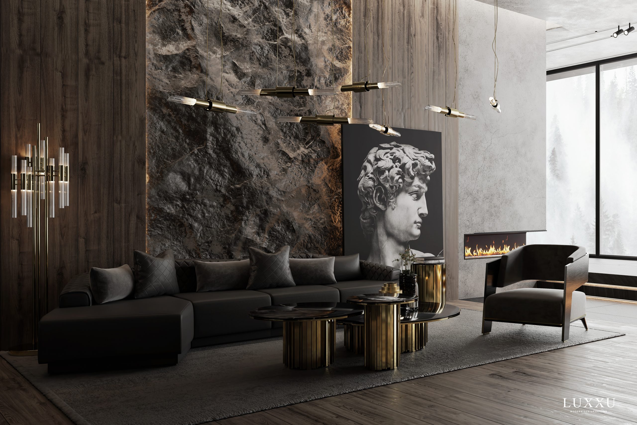 Be Dazzling By The Most Elegant Ambiances Exquisite Living Room