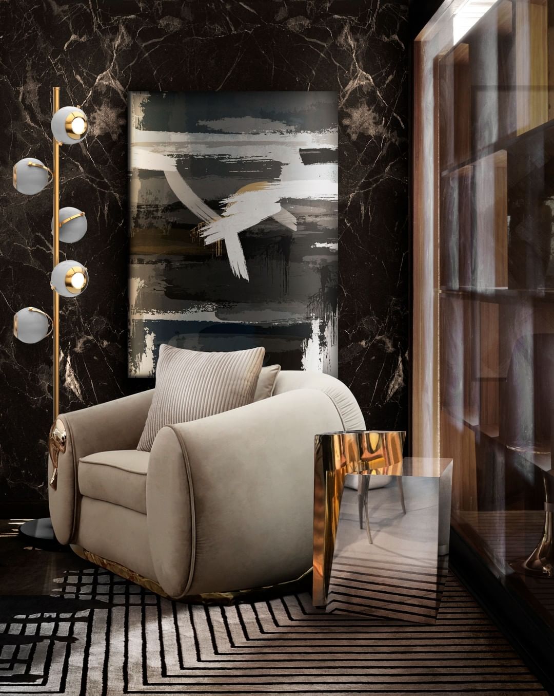 Be Dazzling By The Most Elegant Ambiances Vintage Contemporary Sofa