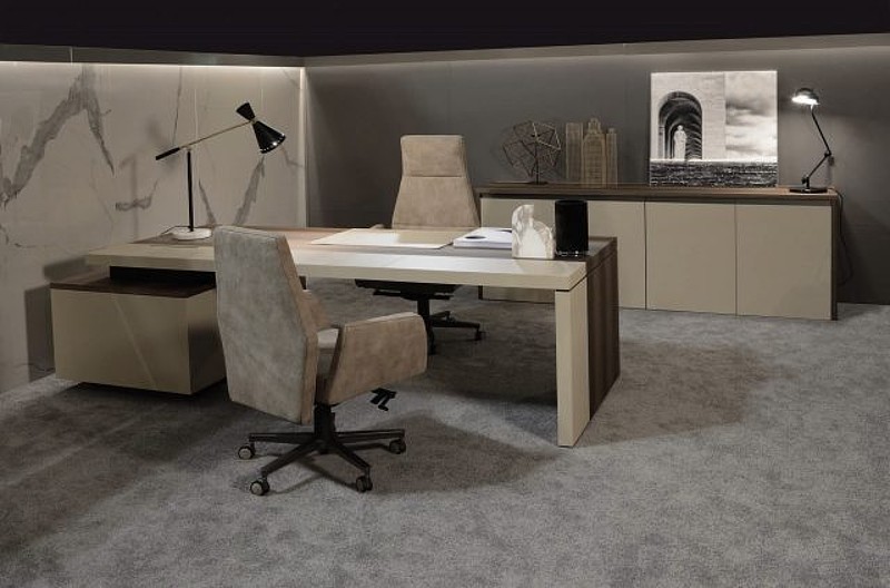 Modern Office Designs You'll Love with this bege environment