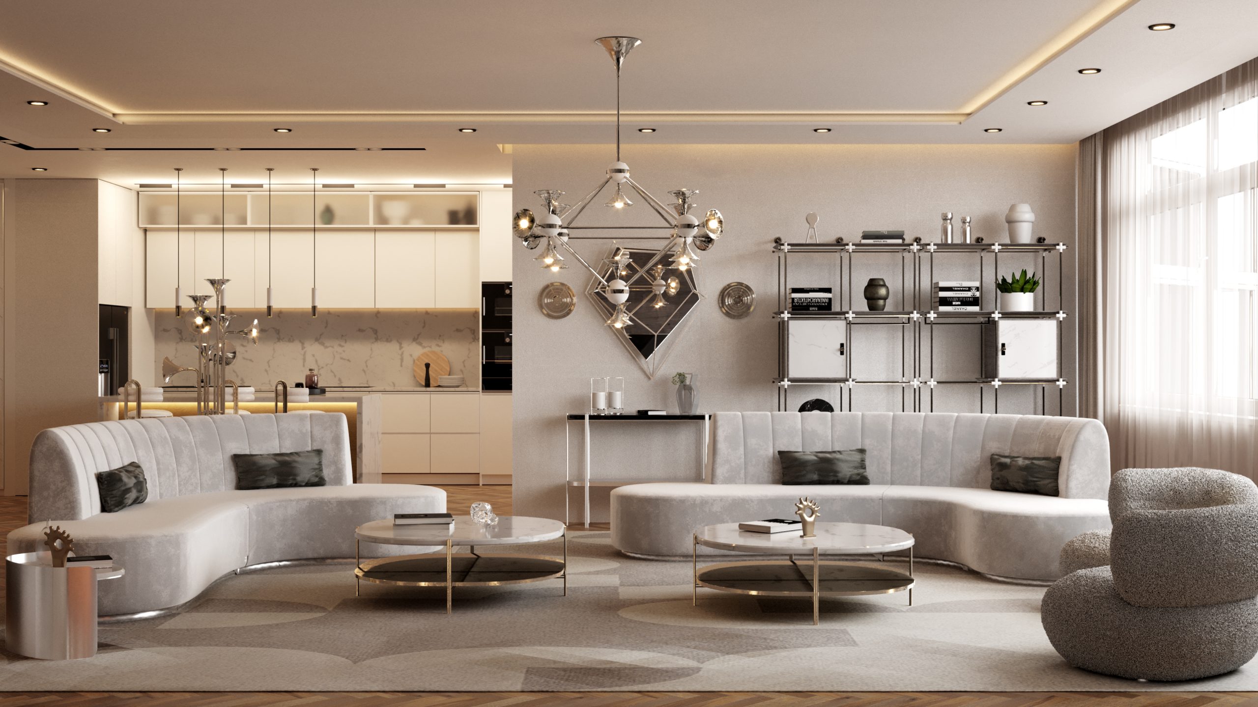 Million Dollar Modern Apartment in NYC by Essential Home