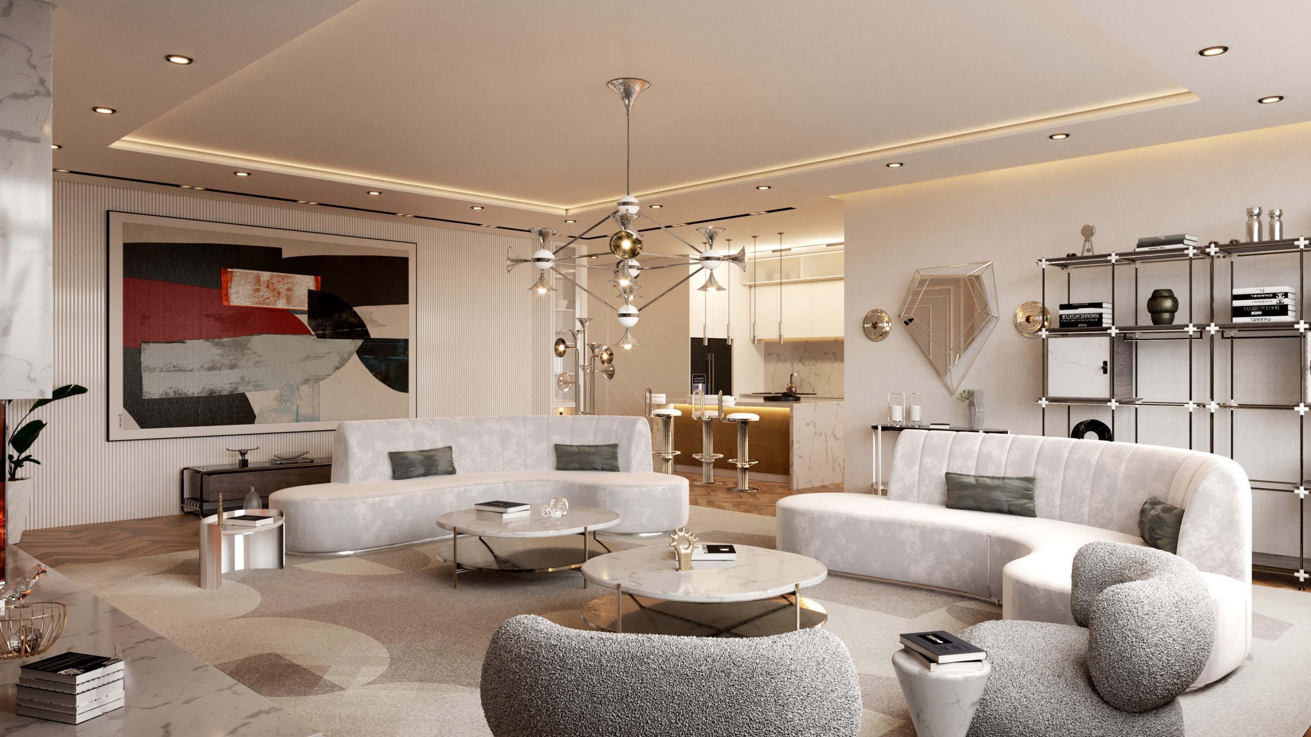 Modern living room inspirational design