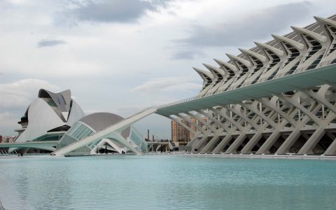 City of Arts and Science Complex, by Santiago Calatrava. A place to visit while experiencing Valencia as a luxury destination.