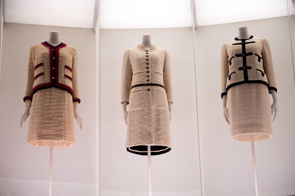 A FASHION MANIFESTO: THE LIFE AND WORK OF GABRIELLE CHANEL AT VITORIA AND ALBERT MUSEUM the iconic chanel tailleur