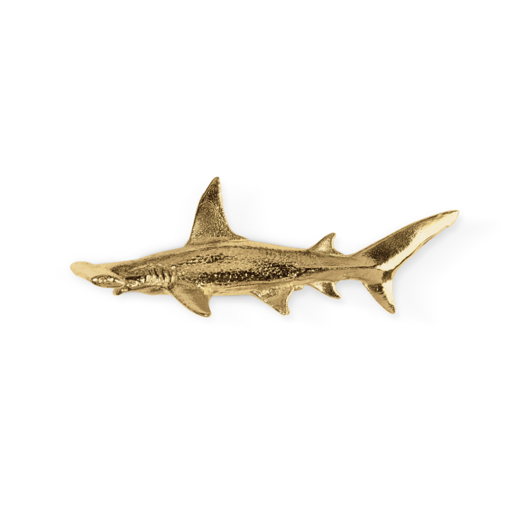 lion drawer handle from pullcast - an amazing design, shaped like a shark, to infuse luxury and excitement to your interior design projects