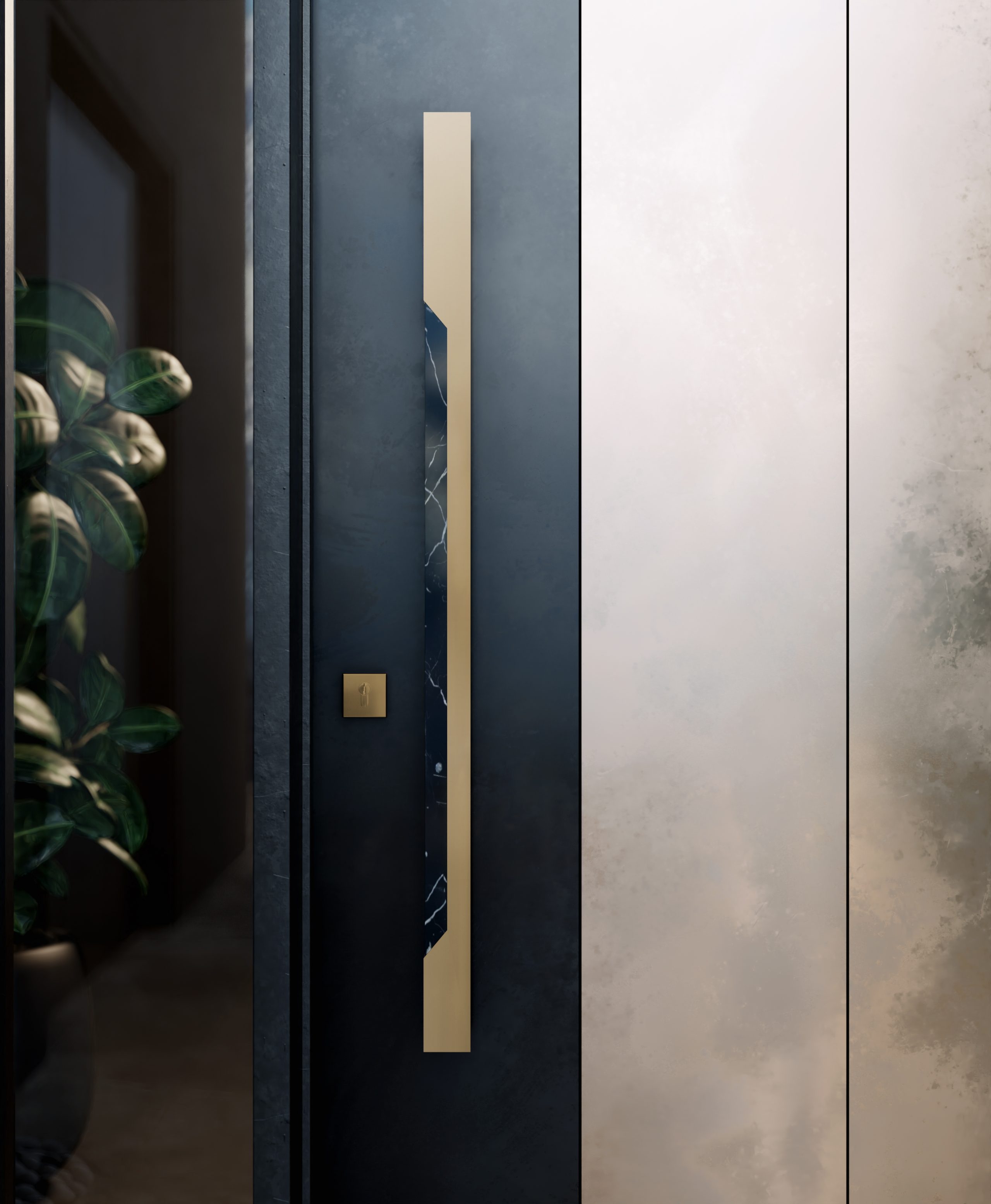 URBAN HARDWARE DESIGNS: EXPLORE THE COSMOPOLITAN COLLECTION - Zenith Door Pull | Entryway Door Hardware Design