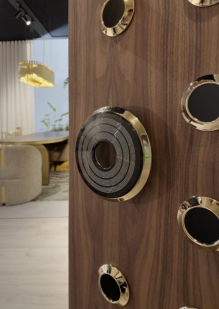 THE BEST OF SALONE DEL MOBILE: REDEFINING DECORATIVE HARDWARE TRENDS - The Monocle Door featuring the Hendrix Door Pull
