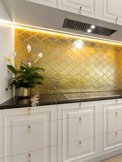 DBJ Furniture's kitchen cabinetry enriched with Nouveah Cabinet Handles, by PullCast