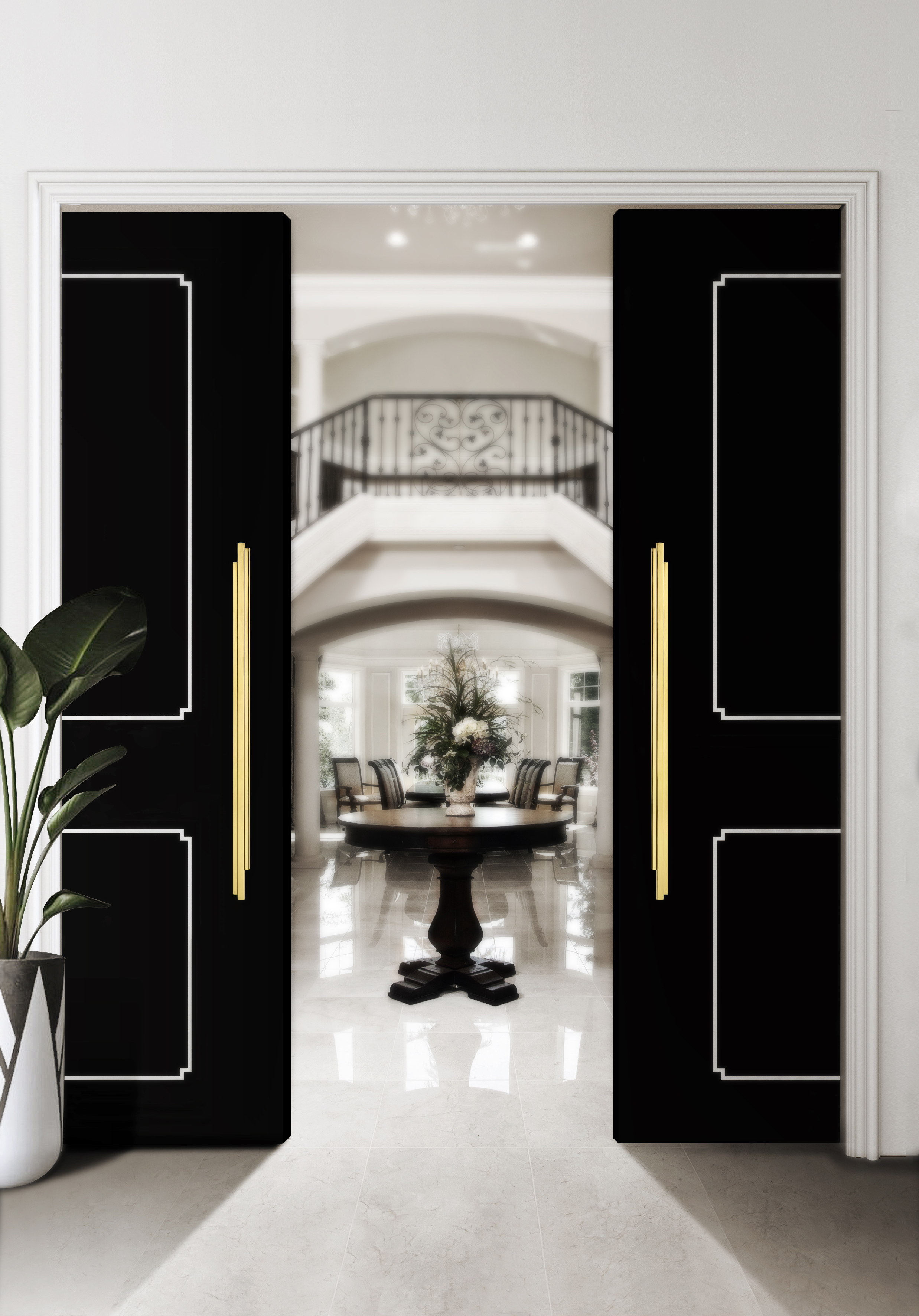 LUXURY STARTS AT THE DOOR: DECORATIVE HARDWARE FOR CHIC ENTRYWAYS