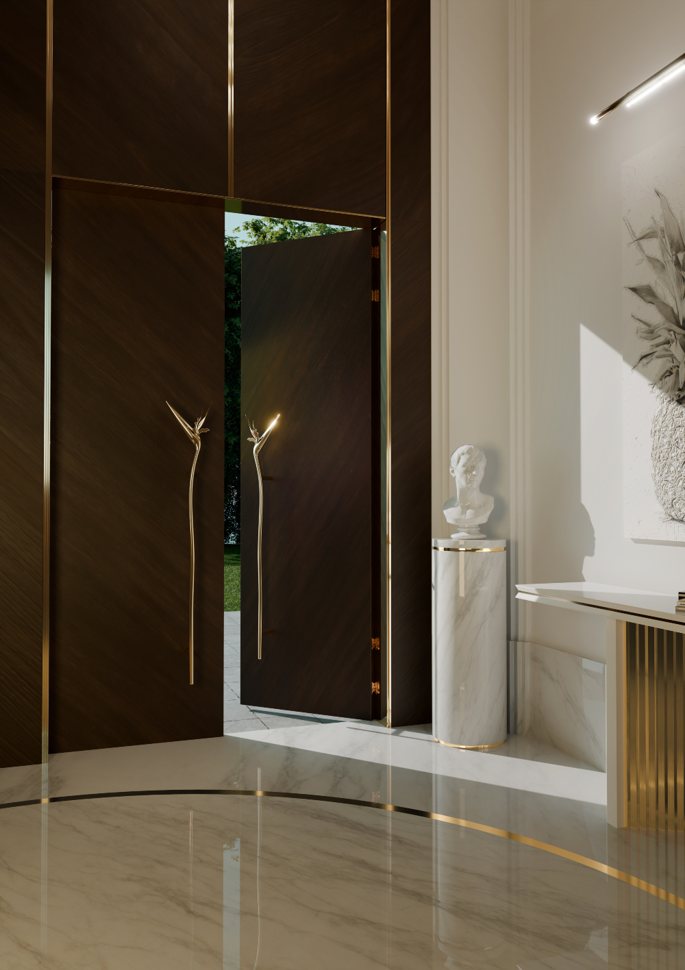 LUXURY STARTS AT THE DOOR: DECORATIVE HARDWARE FOR CHIC ENTRYWAYS