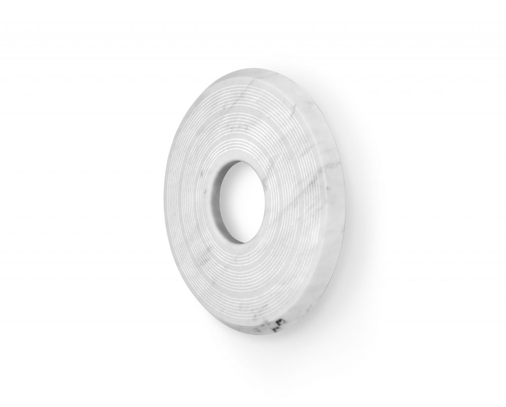 Marble Door Pulls with a Mid-Century Modern Twist!