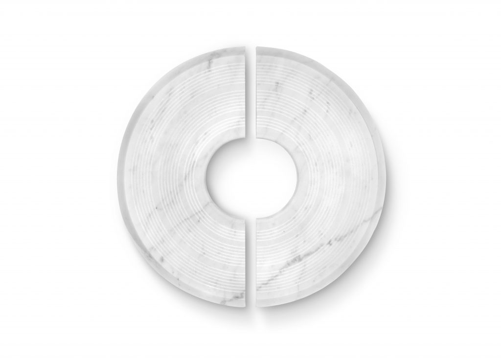 Marble Door Pulls with a Mid-Century Modern Twist!