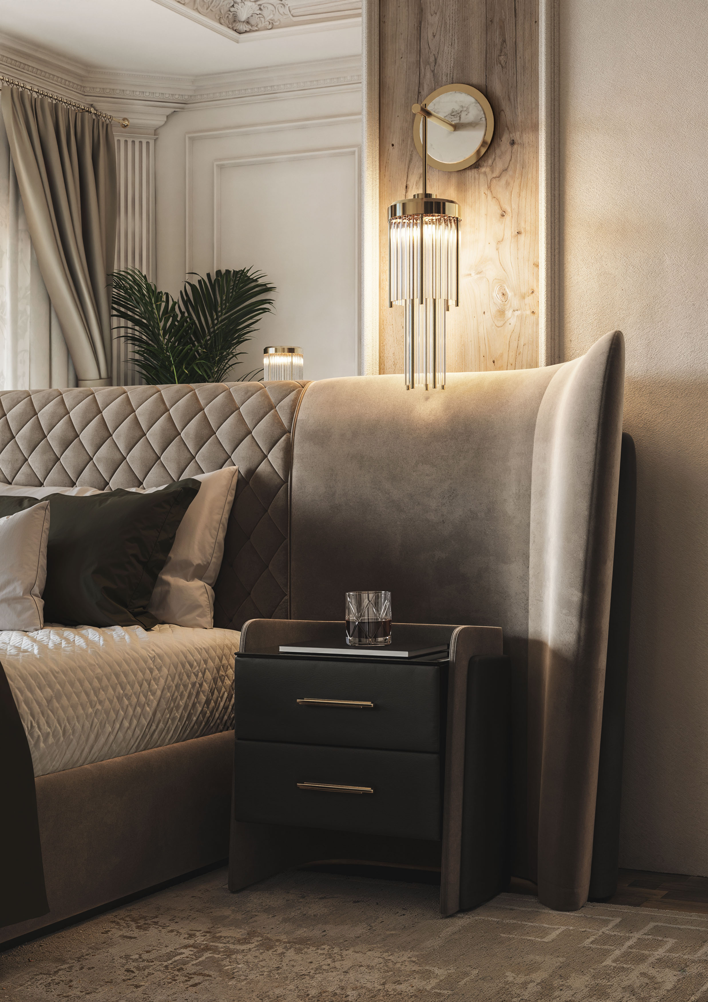 Modern Bedroom Ideas with Sublime Hardware Details