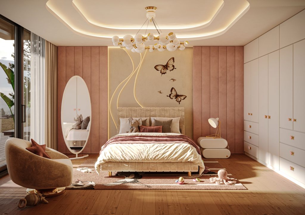 Kids' Bedroom Ideas: Be In Awe of a Butterfly-Inspired Interior